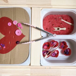 Sensoryczny zestaw do stolika